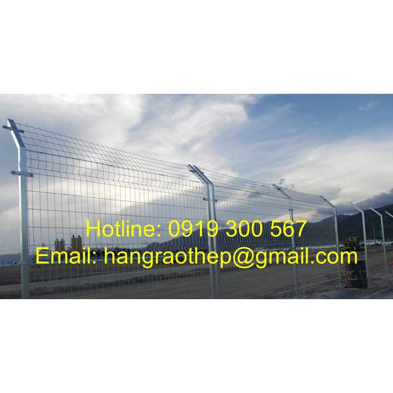 Hàng rào mạ kẽm & sơn tỉnh điện