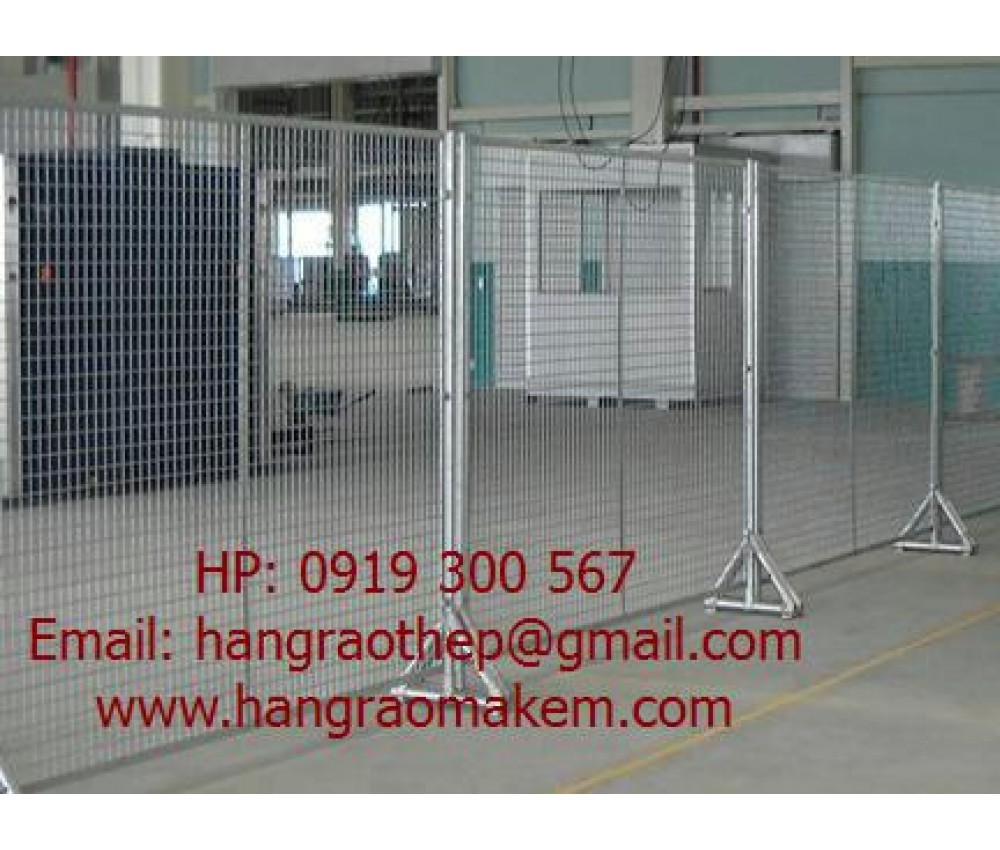 Hàng rào mạ kẽm nhúng nóng